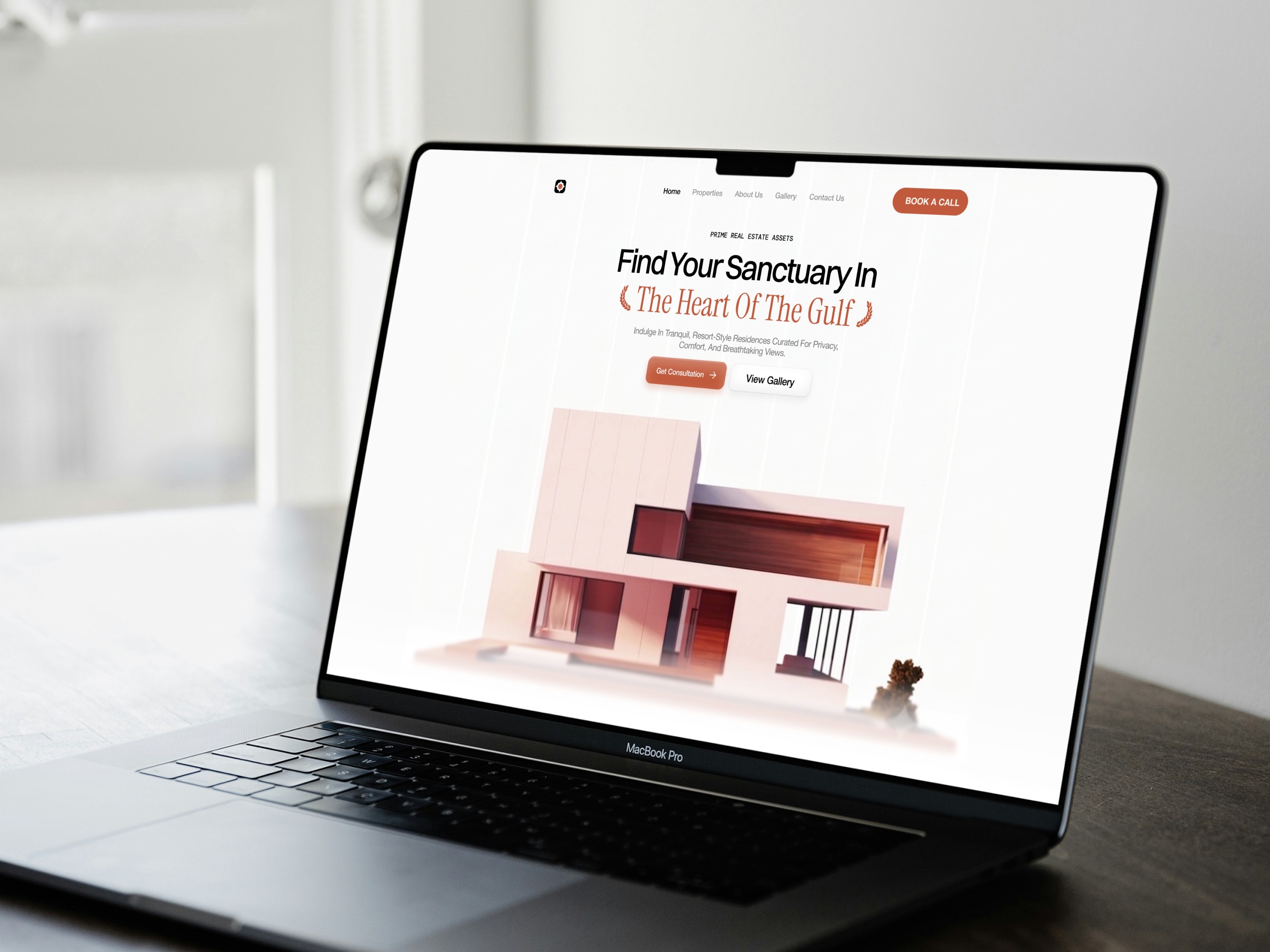 High-End Gulf Property Showcase UI 🗝️ Image 0