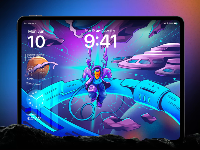 Futuristic Galaxy Space Journey illustration | Orbix Studio by Orbix Studio | Website - Web Apps - Landing Pages - Dashboards - MVP Design for Orbix Studio