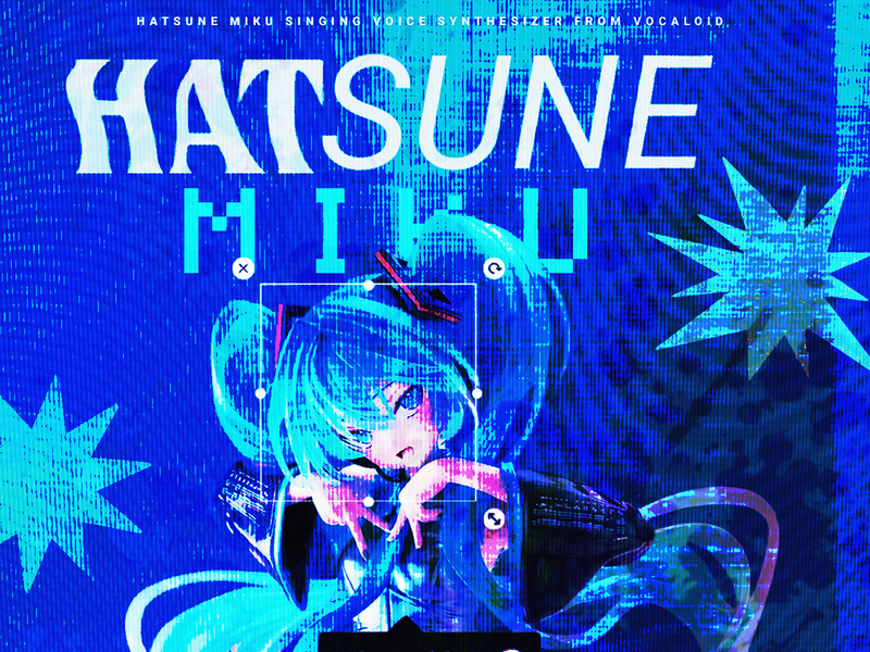 Hatsune Miku Vocaloid Design