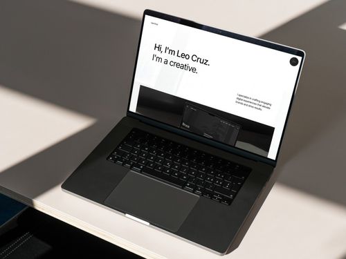 LEO - Free Portfolio Template for Framer