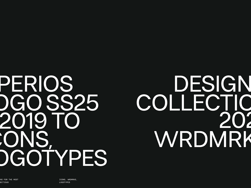 Logofolio ©SS25 – Icons, logotypes, wordmarks