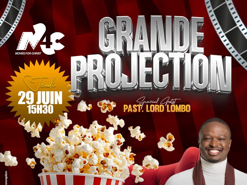 GRANDE PROJECTION 2025 MOVIES FOR CHRIST - FLYER