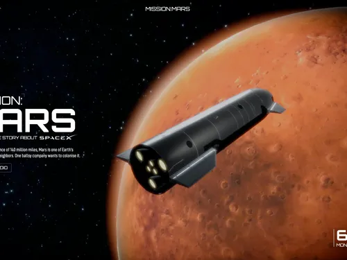 Mission: Mars | Interactive SpaceX Story