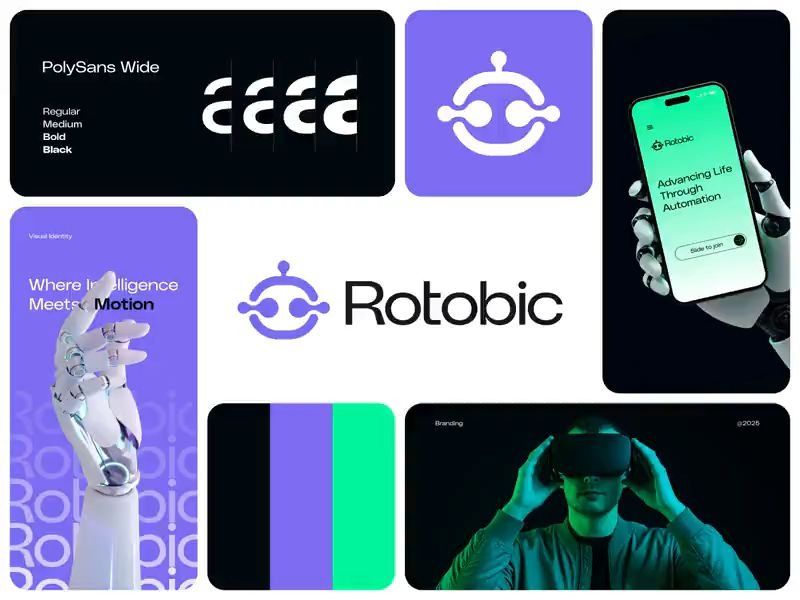 AI Robotics Logo Animation – Futuristic Motion Identity for Tech & Automation Brands