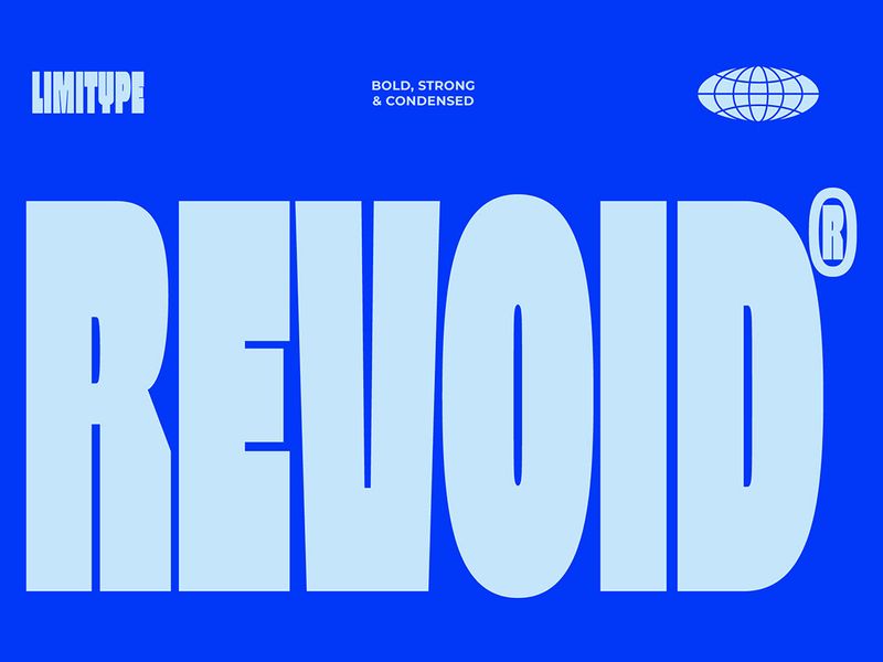 Revoid - Bold Condensed Font