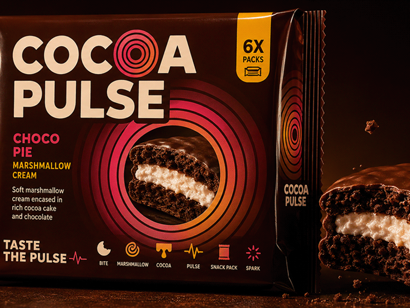 COCOA PULSE — Modern Choco-Pie Snack Brand Direction