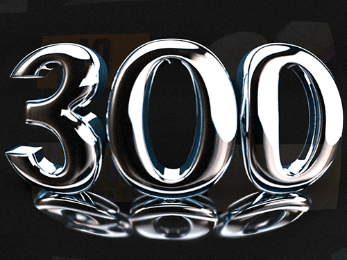 Celebrating 300 issues of ’10 Things’ by Your Majesty
