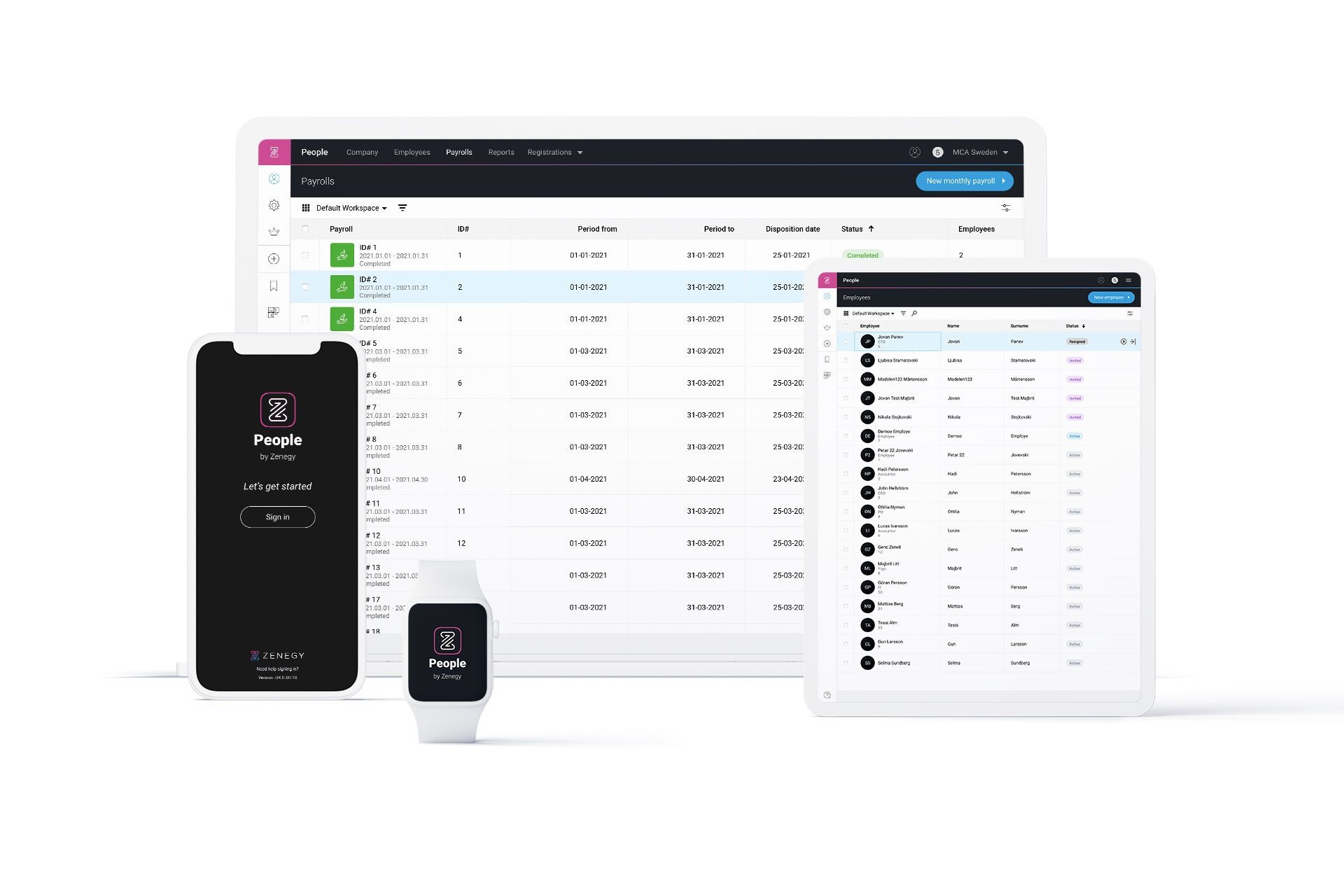 UX and design of fintech platform — Zenegy Framework Image 0