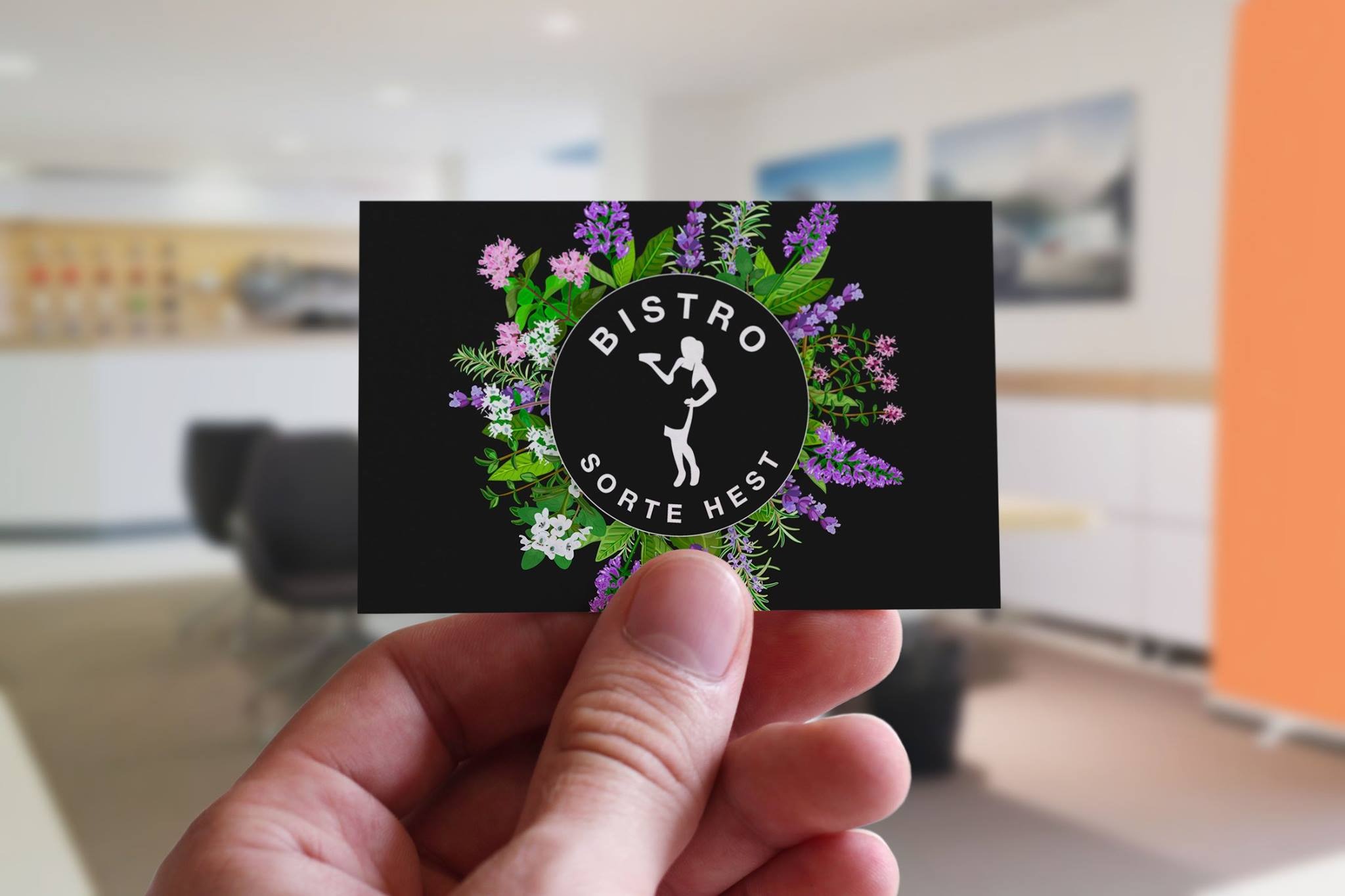 Visual identity and WordPress — Bistro Sorte Hest Image 4