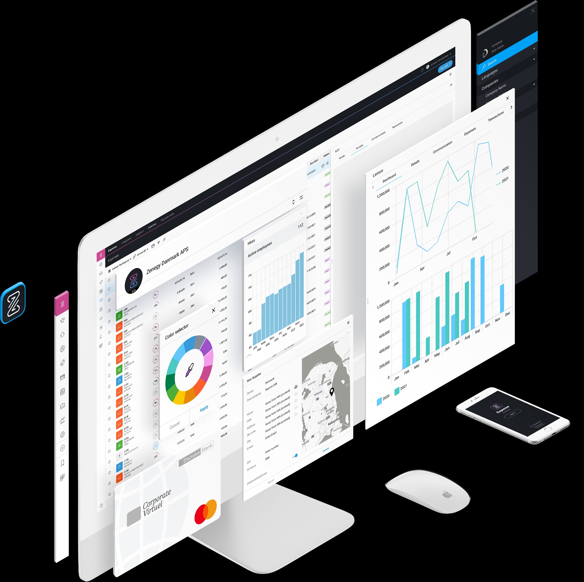 UX and design of fintech platform — Zenegy Framework Image 1