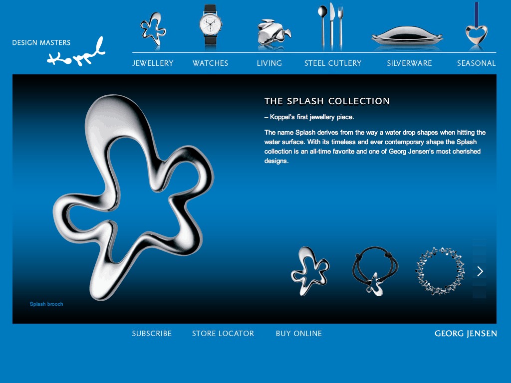 Campaign Site for Henning Koppel's 90th — Georg Jensen Image 1