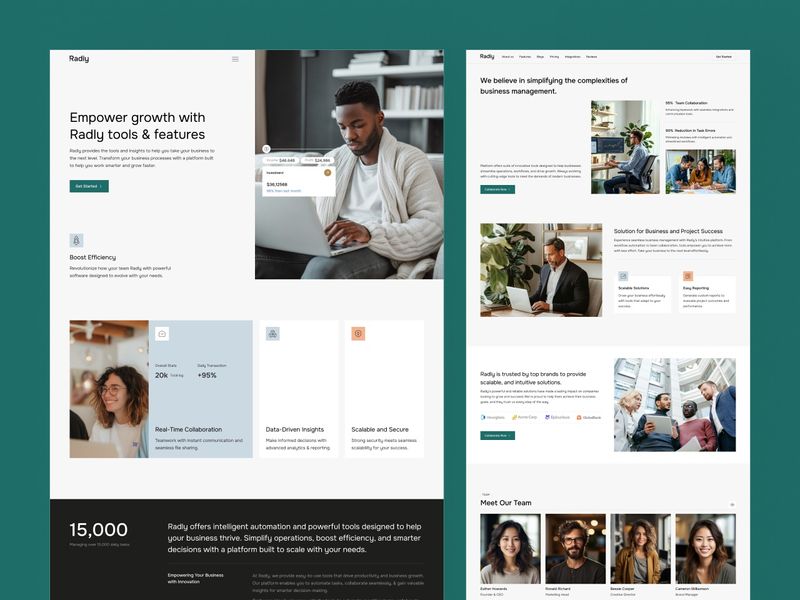 Radly - Agency Website