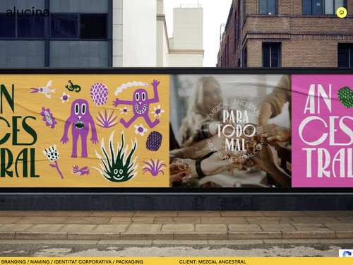 Mezcal Ancestral - alucina - Branding i disseny gràfic - Osona, Barcelona