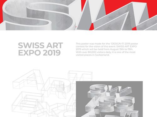SWISS ART EXPO 2019 - Poster Concept on Behance