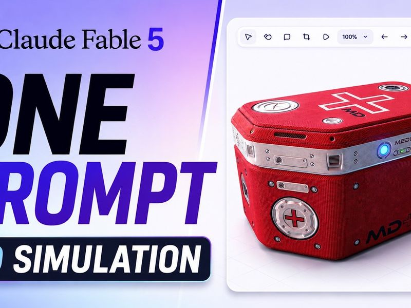 I Tested Claude Fable 5 to Build 3D Simulation: Amazing Results