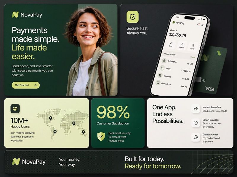 NovaPay - Online Payment Branding