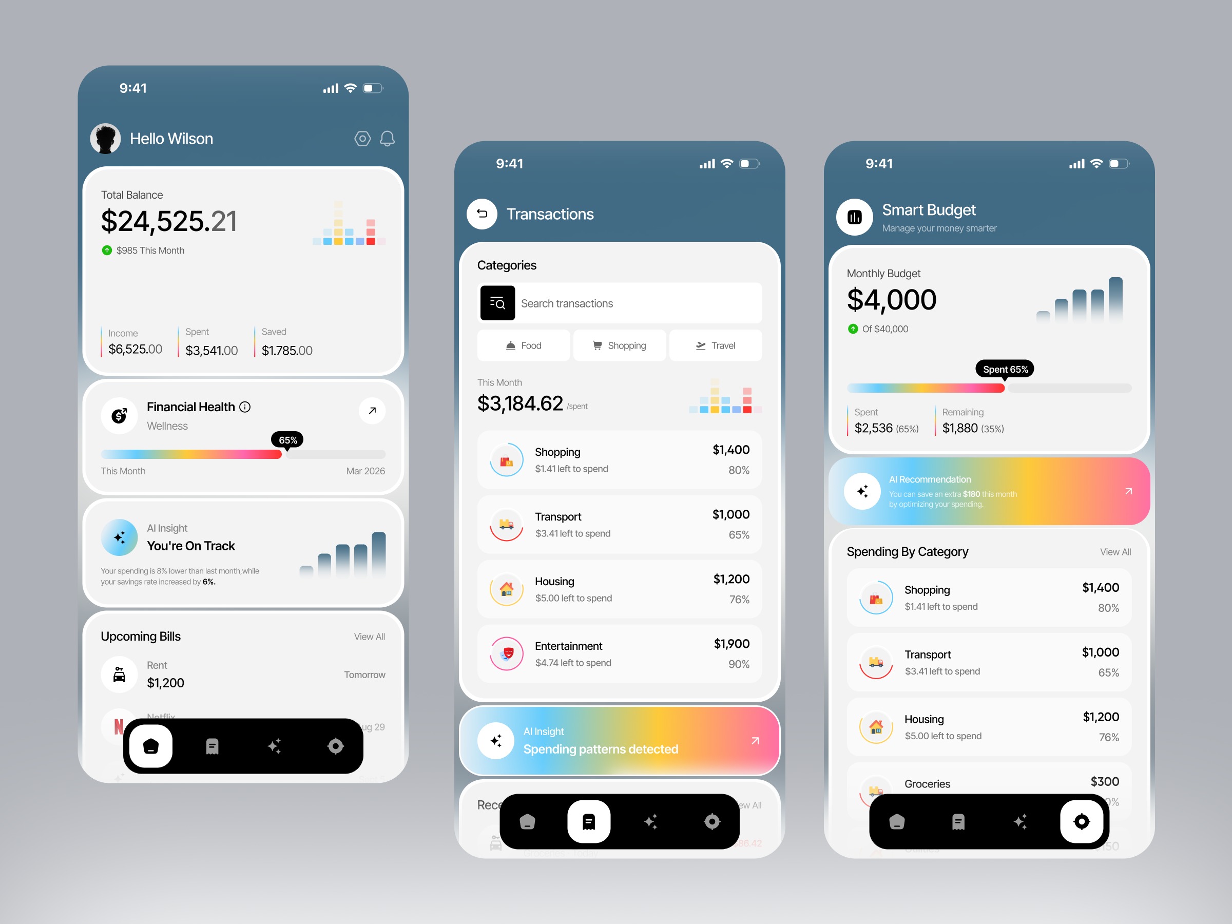 AI Finance — Smart Personal Money Management App Image 1