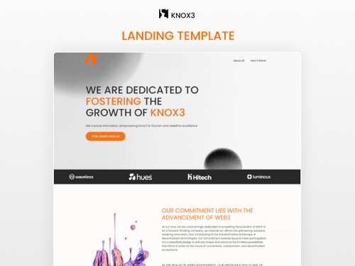 Knox3 - Business HTML5 Responsive Website Template