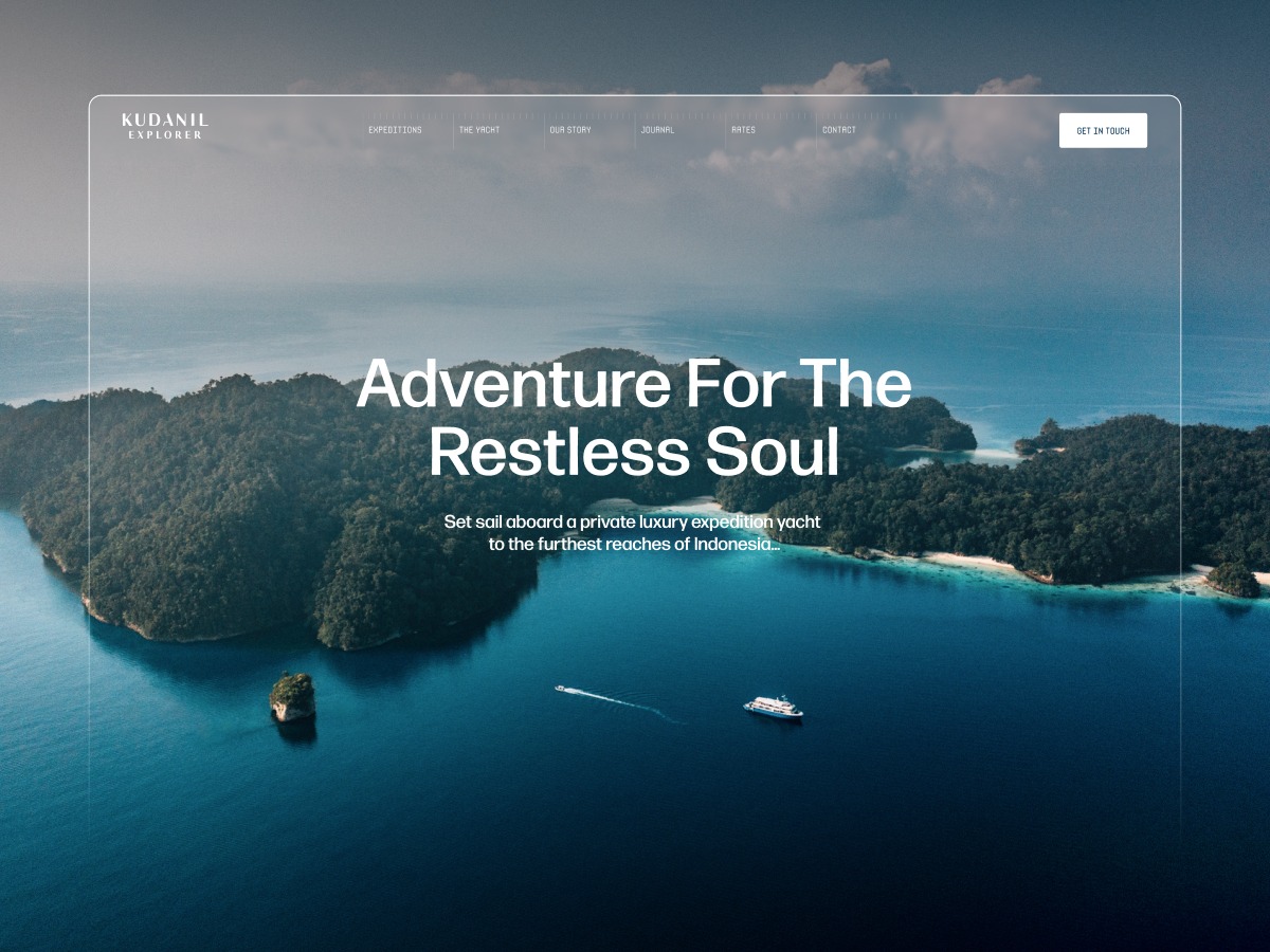 A digital home for Kudanil Explorer, Indonesia’s leading private expedition yacht