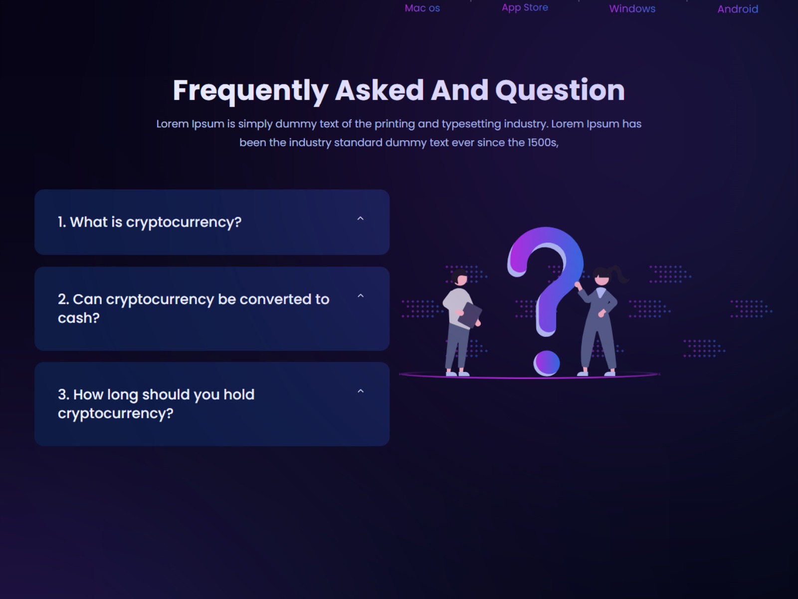 Crypto Free NextJs Landing Page Template  Image 2