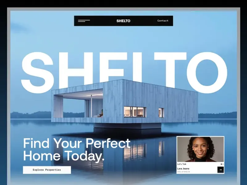 Shelto by Artificer Design Agency LLC - Agency design asset by webflow