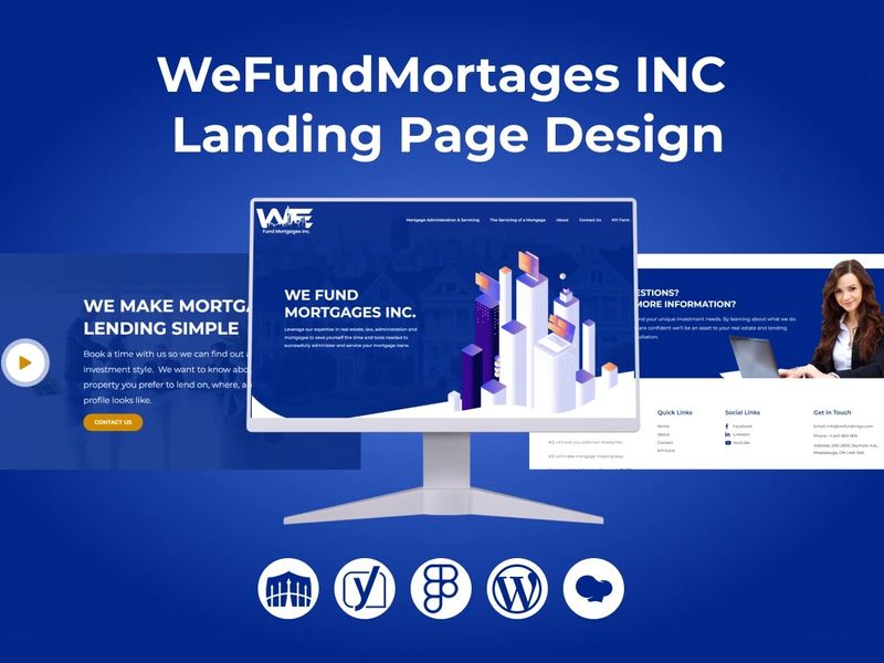 WeFundMortages INC Landing Page