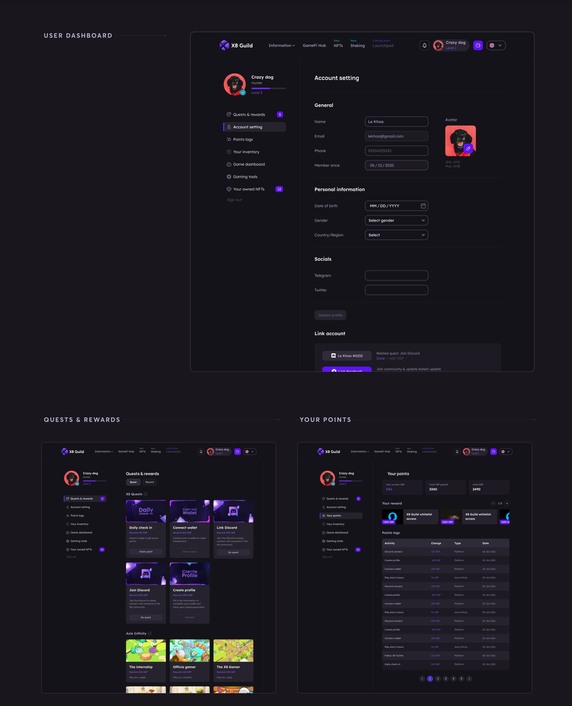 X8 Guild - All in one GameFi community platform Image 25