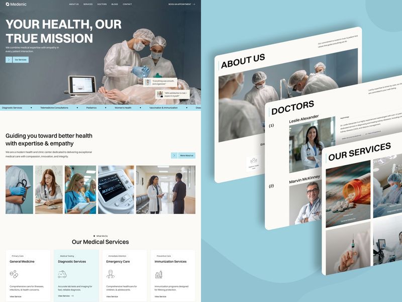 Medenic - Medical Website Template