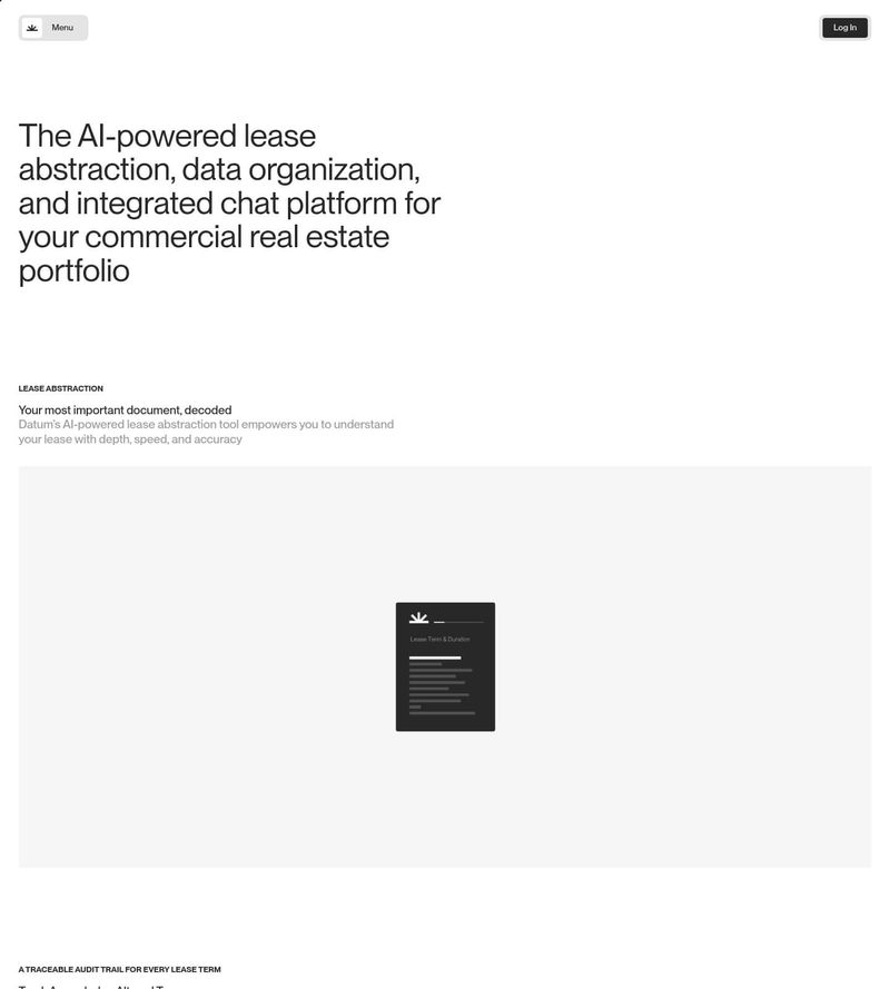 Screenshot taken from datum.xyz