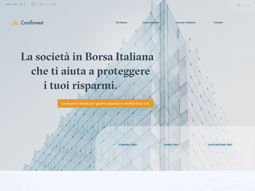 Website Design for Financial Service Company on Behance