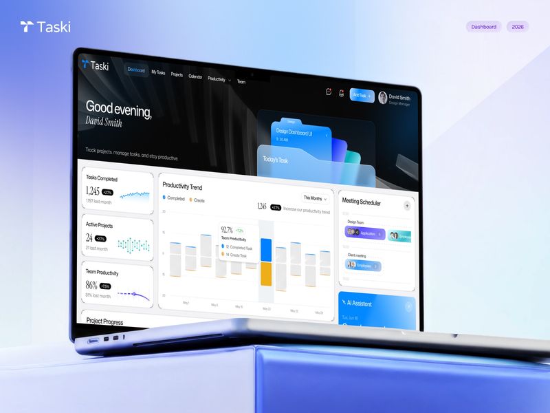 Task Management - Dashboard Design 