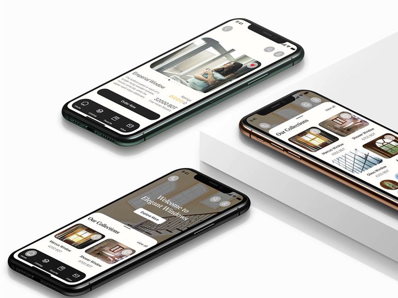 Modern Home Decor eCommerce App UI