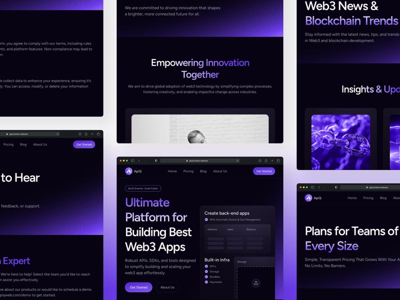 APIQ — Web3 Blockchain Template