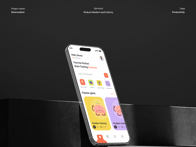 Brain Training App