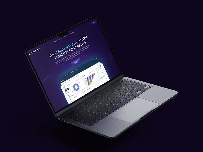 Automatiq - Landing page Design
