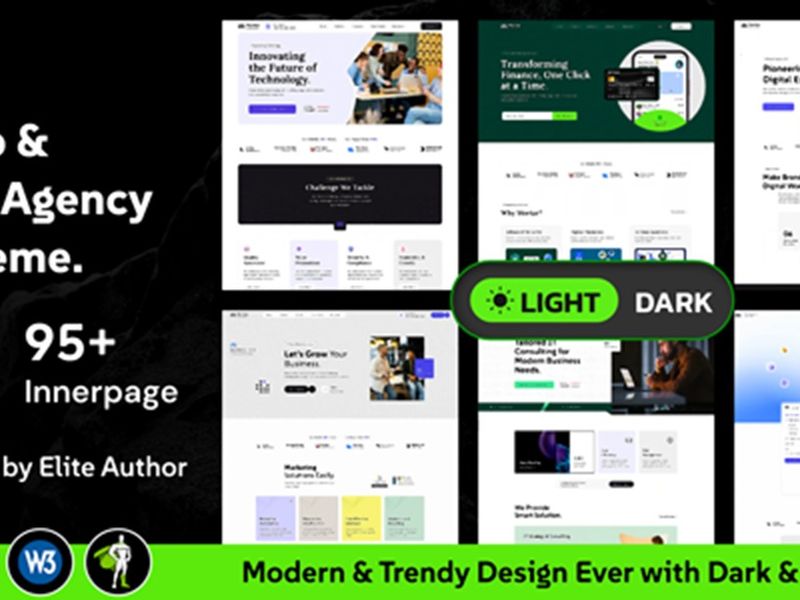 Mortar - Startup Digital Agency WordPress Theme