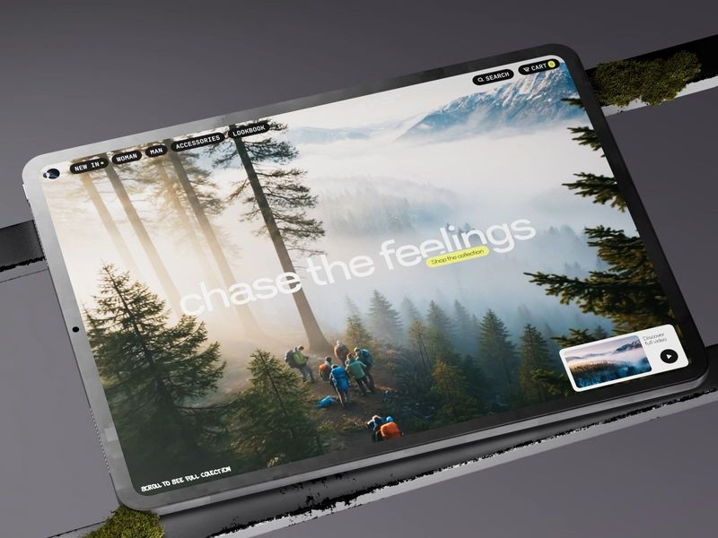 Opal — Adventure E-commerce Store Design