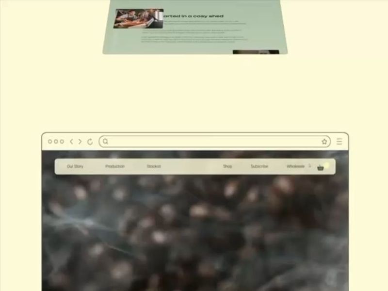 A website for a Coffee Brand (Tasmania, Australia)