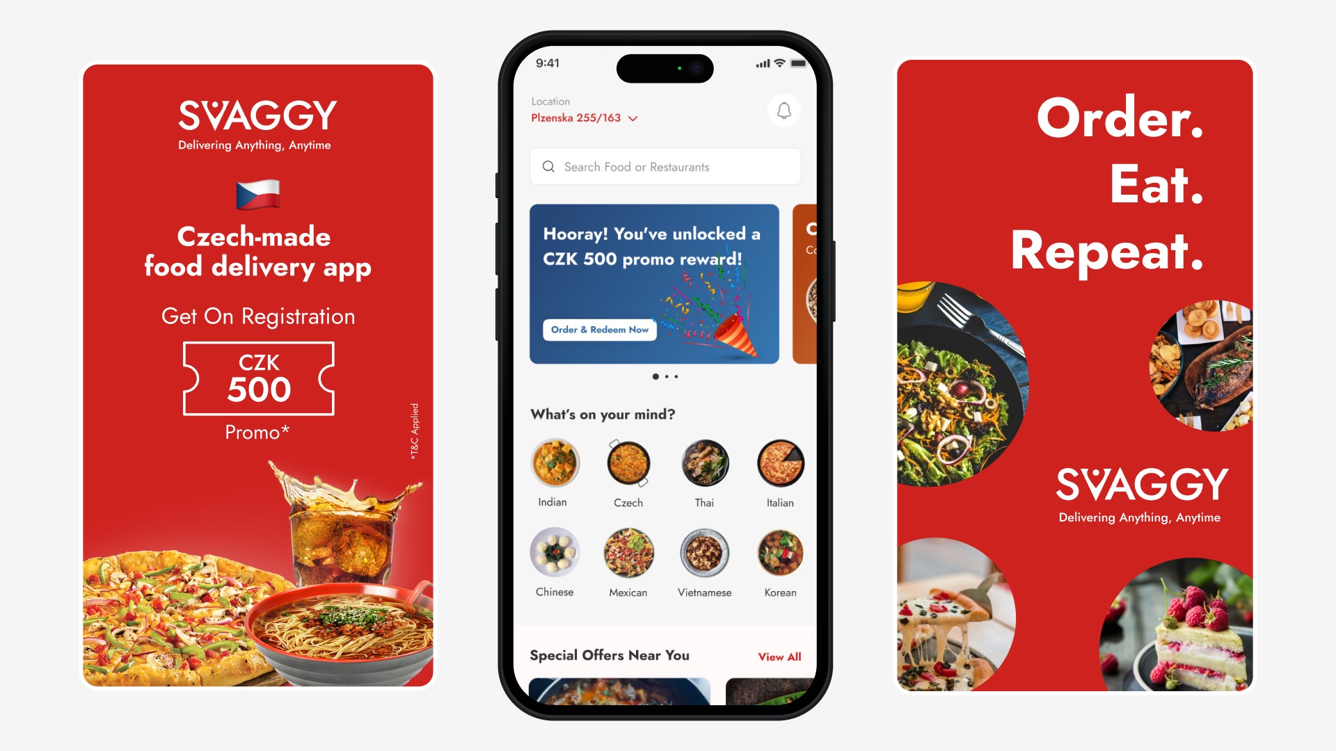Food Delivery App Experience Design for Prague 🇨🇿 Image 0