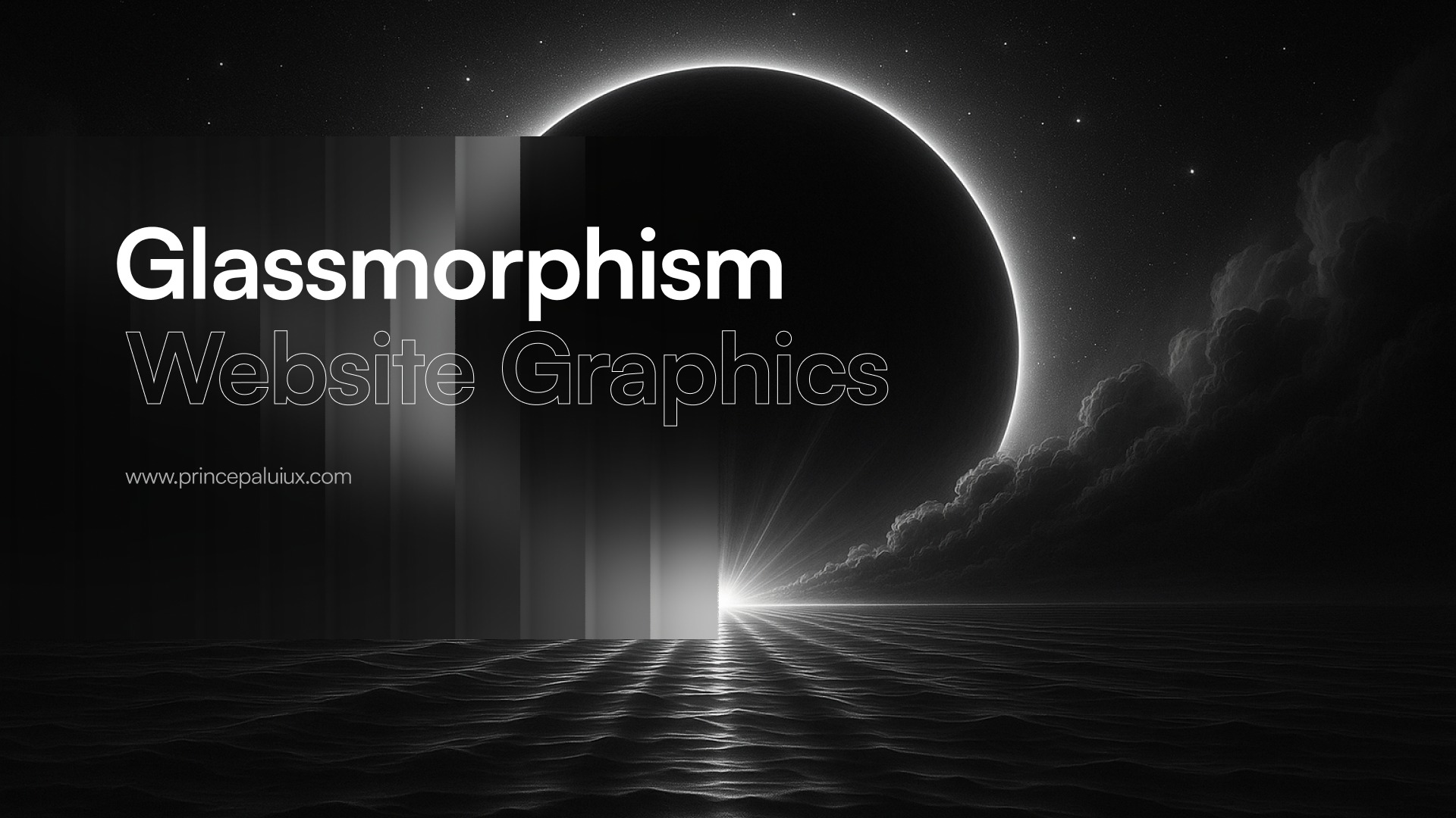Glassmorphism Web Graphics