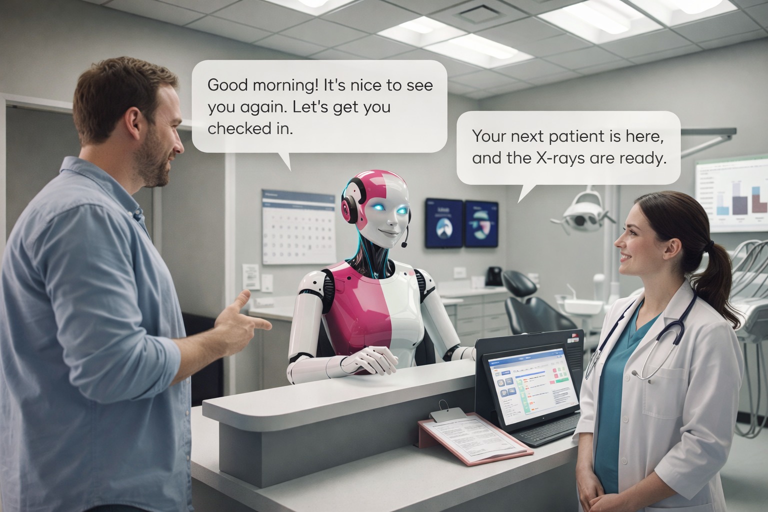 Dental AI Receptionist - UX UI Case Study Image 0