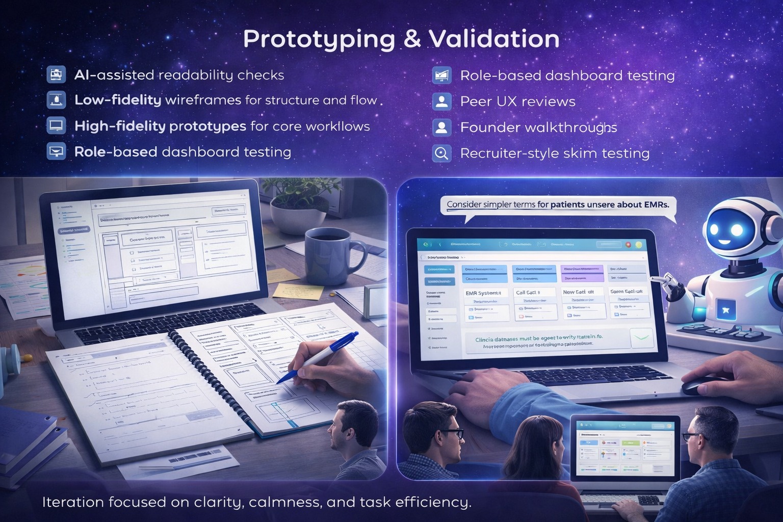 Dental AI Receptionist - UX UI Case Study Image 3
