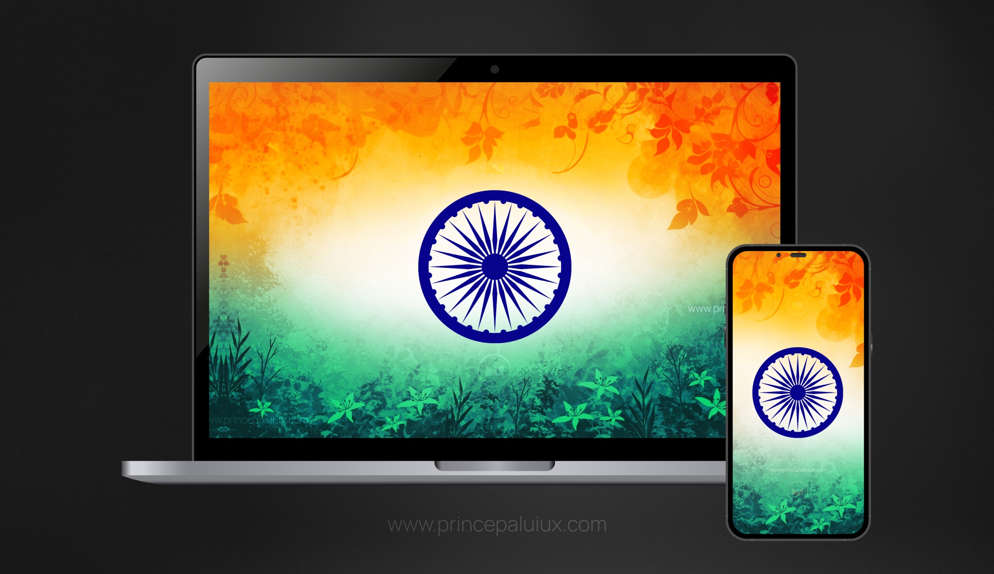 Free India Flag Wallpaper 4K Image 3