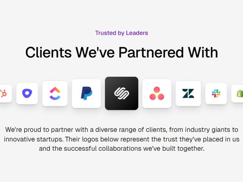 Client Logo Component by Framify Design