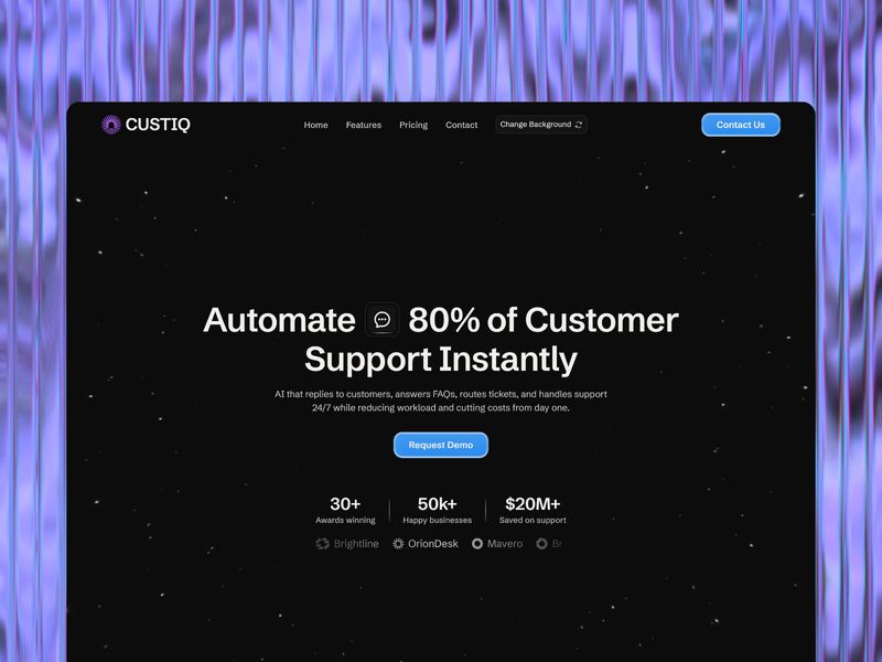 Custiq by Rokas Griškonis - Uncategorized design asset by framer