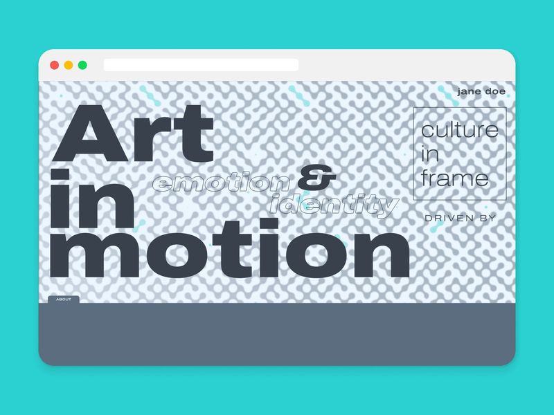 Jane Doe — Custom Wix Studio Portfolio for Multidisciplinary Artist