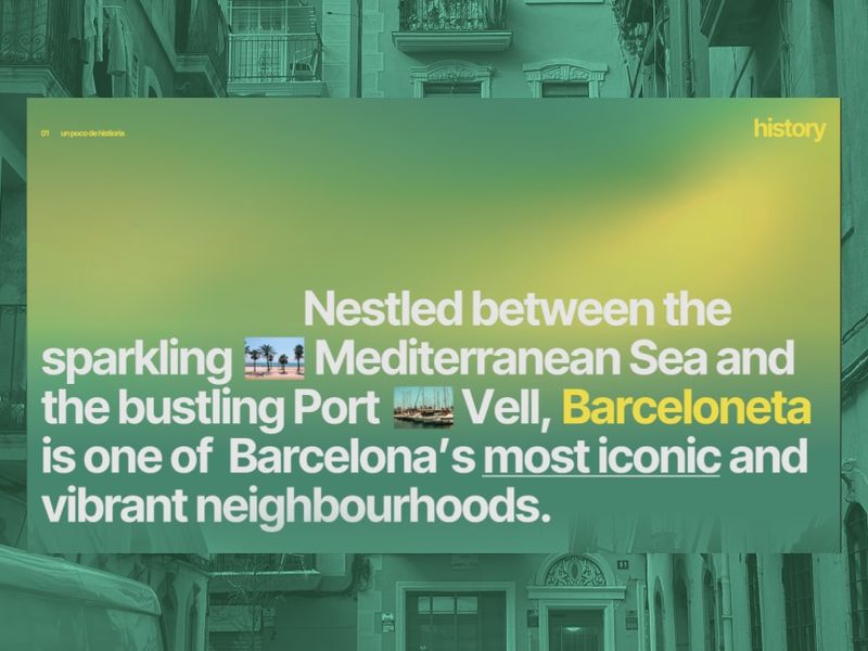 Las Puertas de Barceloneta