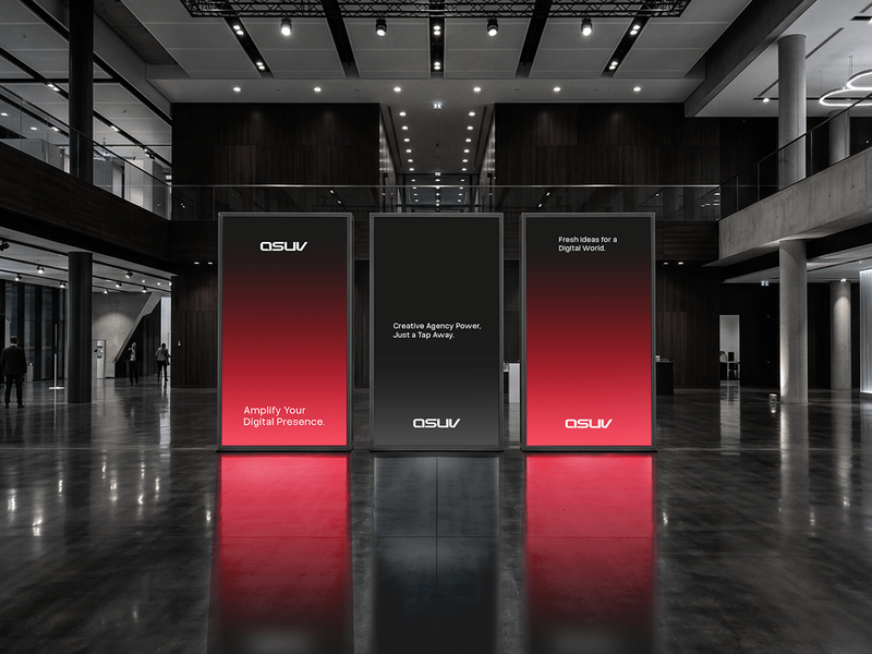 ASUV | Creative Tech Agency Brand Identity Design