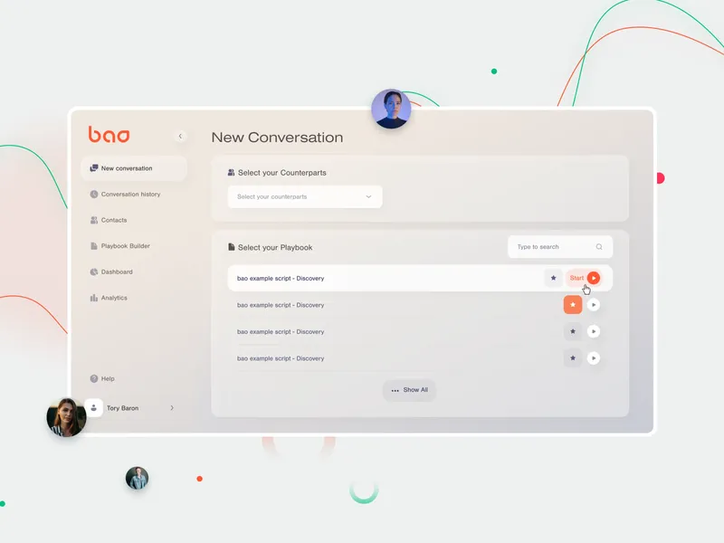 Bao Solutions | Web Application Design | Obriy Design Büro