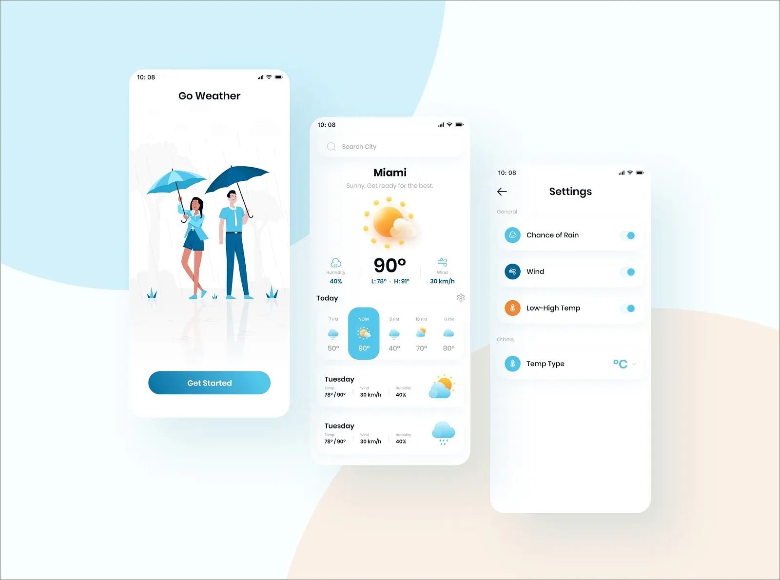 Weather App UI